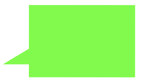 Balón de conversación animado con puntos de tipeo