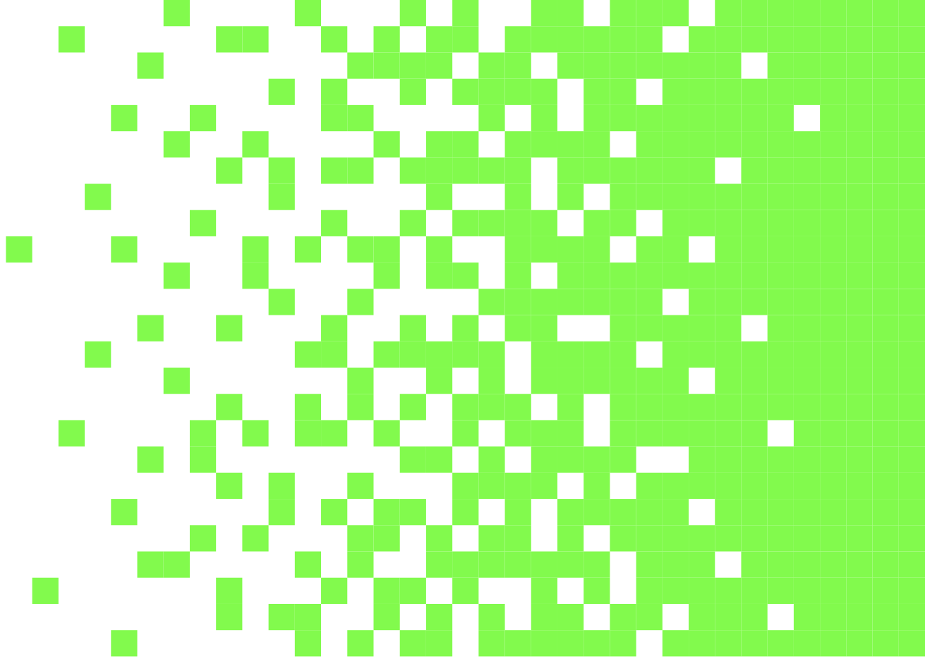 Elemento gráfico decorativo con líneas verdes