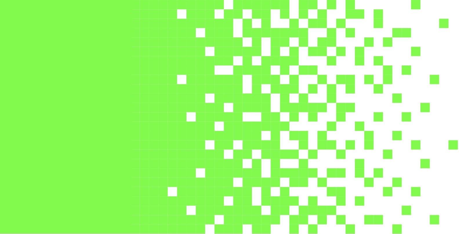 Elemento gráfico decorativo con líneas verdes